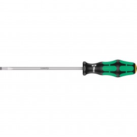 Wera 05008055001 Slotted Screwdriver, 1/4&amp;quot;, 6&amp;quot; shank-