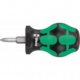 Wera 05008850001 Stubby Phillips Screwdriver, #1, 1&amp;quot; shank-