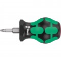 Wera 05008850001 Stubby Phillips Screwdriver, #1, 1&amp;quot; shank-