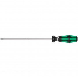 Wera 05009312001 Pozidriv Screwdriver, #1, 8&amp;quot; shank-