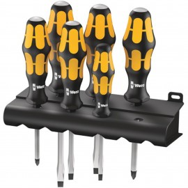 Wera 05018282001 Screwdriver Set with rack, 7-piece-