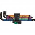 Wera 05073593001 Hex Plus Key Set, Metric, 9-piece-