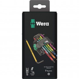 Wera 05073599001 L-Key Set, Torx, 9-piece-