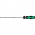 Wera 05110008001 Slotted Screwdriver, 1/4&amp;quot;, 8&amp;quot; shank-