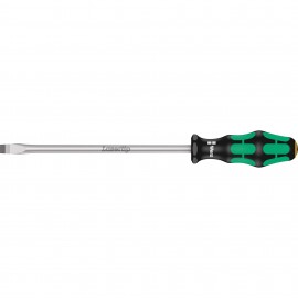 Wera 05110104001 Tapered Slotted Screwdriver, 3/8&amp;quot;, 8&amp;quot; shank-