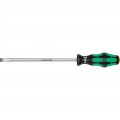 Wera 05110104001 Tapered Slotted Screwdriver, 3/8&amp;quot;, 8&amp;quot; shank-