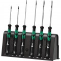 Wera 05118150001 Micro Series Screwdriver Set with Rack, 6-piece-