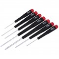 Wiha 26197 Precision Slotted and Phillips Screwdriver Set, 7-piece-
