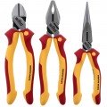 Wiha 32981 Insulated Pliers-Cutters Set, 1000 V, 3-piece-