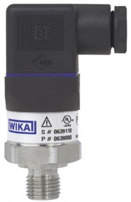WIKA 14010462 Pressure Transmitter, 0-100 PSI-