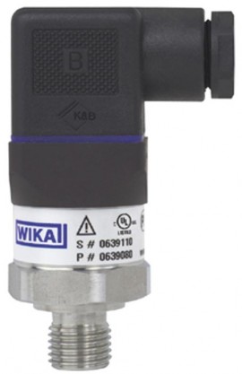 WIKA 14010480 Pressure Transmitter, 0-1000 PSI-