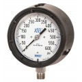 WIKA 233.34 Pressure Gauge, 0/300 psi/kpa, 4.5&amp;quot; dial, &amp;frac12;&amp;quot; NPT lower mount, black thermoplastic-
