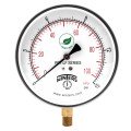 Winters PCT319LF Lead Free Contractor Gauge, 4.5" Dial, 0/15 PSI/KPA, 1/4" NPT LM-
