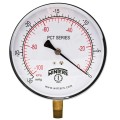 Winters PCT320 Contractpr Gauge, 4.5&amp;quot; Dial, 0-30&amp;quot;VAC/KPA, 1/4&amp;quot; Bottom-