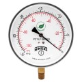 Winters PCT320LF Lead Free Contractor Gauge, 4.5" Dial, 0/30" VAC/KPA, 1/4" NPT LM-