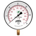 Winters PCT321LF Lead Free Contractor Gauge, 4.5" Dial, 0/30 PSI/KPA, 1/4" NPT LM-