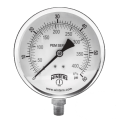 Winters PEM220 Economy Gauge, 0 to 30 Vac/kPa, 4&amp;quot; dial, &amp;frac14;&amp;quot; NPT bottom-
