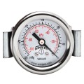 Winters PEU1399UC Economy Panel Mounted Gauge, 1.5" Dial, 0-30" VAC/KPA, 1/8" NPT-