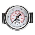 Winters PEU1420UC Economy Panel Mounted Gauge, 1.5" Dial, 0-100PSI/KPA, 1/8" NPT-