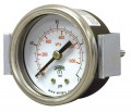 Winters PEU1421UC Economy Panel Mounted Gauge, 1/5&quot; Dial, 0-160PSI/KPA, 1/8&quot; NPT-
