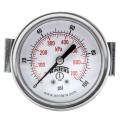 Winters PEU1439UC Economy Panel Mounted Gauge, 2.5&quot; Dial, 0-100PSI/KPA, 1/4&quot; NPT STD-