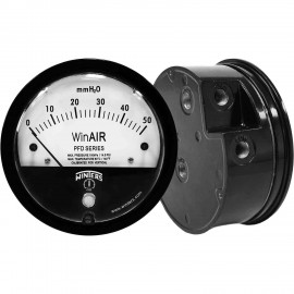 Winters PFD40015 WinAIR Differential Gauge, 0/4" H&amp;#8322;O, 4" dial-