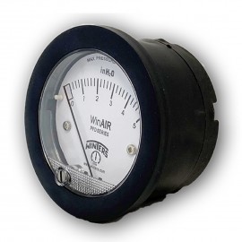Winters PFD40308 WinAIR Differential Gauge, 0/100 mmH&amp;#8322;O, 4" dial-