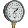 Winters PFE3935R1 Sprinkler Gauge, 3.5&amp;quot; Dial, 1/4&amp;quot; Bottom, 0-300 PSI AIR/WATER-