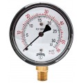 Winters PLP300 Low Pressure, 2.5&amp;quot; Dial, 0/15&amp;quot; Water/Vac, 1/4&amp;quot; Bottom-