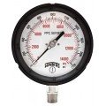 Winters PPC5077 Process Gauge, 0-20,000 psi/kPa, 1/2&amp;quot; NPT Bottom Connection-