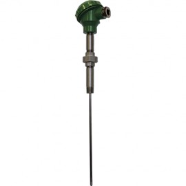Winters TER11400 Industrial RTD Temperature Probe, 16" sensor, galvanized carbon steel extension-