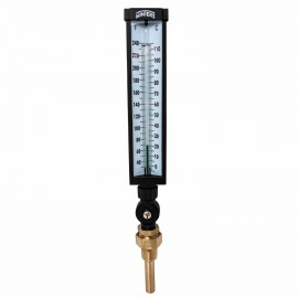 Winters TIM100ALF Industrial 9&amp;quot; Lead-Free Thermometer, 3.5&amp;quot; Aluminum Case, 30 to 240&amp;deg;F (0 to 115&amp;deg;C)-
