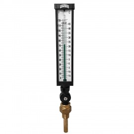 Winters TIM102 Industrial 9&amp;quot; Thermometer, 3.5&amp;quot; Valox Case, 0 to 120&amp;deg;F (-15 to 50&amp;deg;C)-