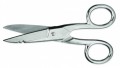 Wiss 175E5V Electrician Scissors with serrated bottom blade, 5&amp;quot;, carded-