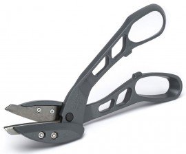 Wiss W13LO Offset Lightweight Aluminum Handle Tinner&#039;s Snip, 13&amp;quot;-