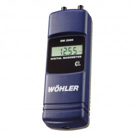 W&amp;ouml;hler DM 2000 Digital Manometer with display indication in inWC and &amp;deg;F-