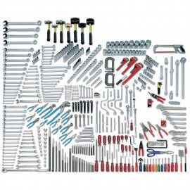 Wright Tool 107 Tool Set, 556 pieces, SAE/Metric-