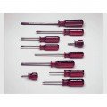 Wright Tool 9476 Screwdriver Set with pouch, 10-piece-