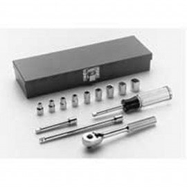 Wright Tool A21 6-Point Socket Set, 1/4&amp;quot; drive, 13-piece-
