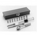 Wright Tool A21 6-Point Socket Set, 1/4&amp;quot; drive, 13-piece-