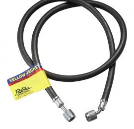 Yellow Jacket 16896 NHA-96 96&amp;quot; Ammonia Charging Hose, 1/4&amp;quot; Str. fl. x 1/4&amp;quot; 45&amp;deg;-