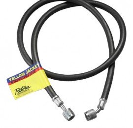 Yellow Jacket 16912 NHA-144 12' Ammonia Charging Hose, 1/4&amp;quot; Str. fl. x 1/4&amp;quot; 45&amp;deg;-