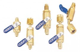 Yellow Jacket 18990 1/4&amp;quot; Vacuum Charge Valve with side port-