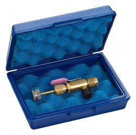 Yellow Jacket 18994 RealTorque&amp;reg; Vacuum/Charge Valve with 1/4&amp;quot; Side Port, 1/4&amp;quot; Male x 5/16&amp;quot; Female-