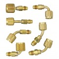 Yellow Jacket 19192 NEW Quick Coupler, 3/8&amp;quot; Female 90&amp;deg; x 1/4&amp;quot; Male flare-