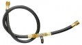 Yellow Jacket 19710 BCB-120 10′ Heavy Duty Hose, 3/8&amp;quot; straight x 3/8&amp;quot; 45&amp;deg;, PLUS II&amp;trade;, 3/8&amp;quot;-