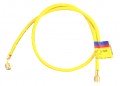 Yellow Jacket 21024 HAV-24 24&amp;quot; Yellow Charging Hose, HAV standard fitting, PLUS II&amp;trade; 1/4&amp;quot;-