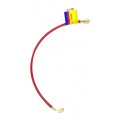 Yellow Jacket 21636 HAV-36 36&amp;quot; Red Charging Hose, HAV standard fitting, PLUS II&amp;trade; 1/4&amp;quot;-