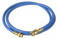 Yellow Jacket 22312 HAVS-144 12&#039; Blue Hose with SealRight fitting, PLUS II&amp;trade;, 1/4&amp;quot;-