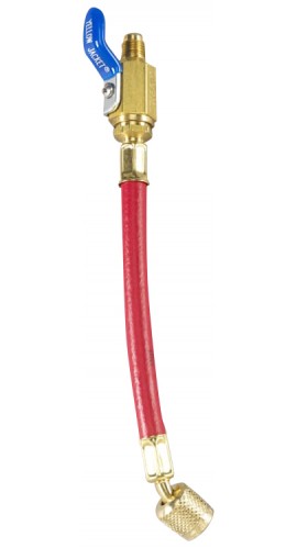Yellow Jacket 25002 1/4&amp;quot; Yellow Flexflow Adapter Hose-